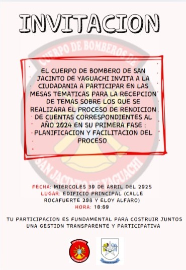 INVITAMOS A LA CIUDADANÍA, QUE SEA PARTÍCIPE DE ESTA 1 FASE DE RENDICION DE CUENTAS, ASÍ MISMO INGRESAR SUS PREGUNTAS E INQUIETUDES, PARA QUE ÉSTAS SEAN EXPUESTAS DURANTE LA DELIBERACION PUBLICA